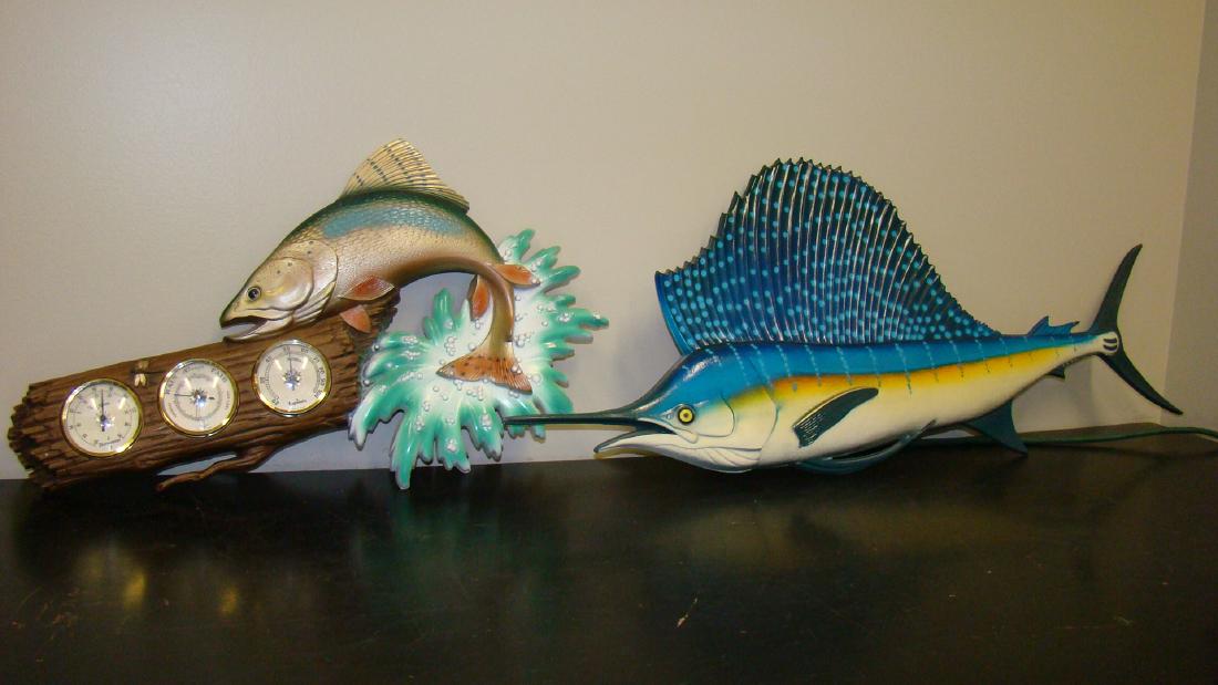Artificial sole fish in plastic 2 pack blown l 270x120 mm